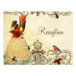 Bee Happy Vintage - Reception Invitation