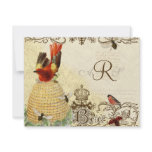 Bee Happy Vintage - RSVP Response Card Custom Announcements