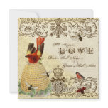 Bee Happy Vintage - Wedding Invitation
