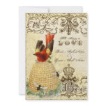 Bee Happy Vintage - Wedding Invitation