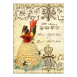 Bee Happy Vintage - Wedding Invitation