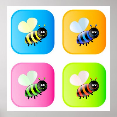 Bee Icons by prawny