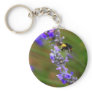 Bee in Lavender Key Chains