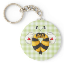 Bee In Love Key Chain