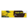 Bee in Sunflower Bumper Sticker