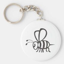 Bee Insect Key Chains