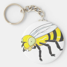 Bee Insect Keychain