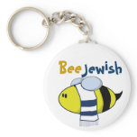 "Bee Jewish" keychains