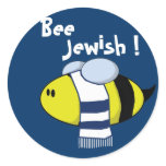 "Bee Jewish" stickers