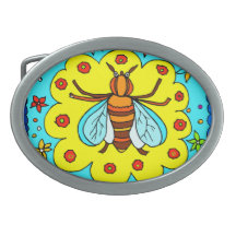 Bee Keeper  Design Belt Buckle