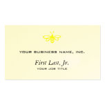 Bee [lemon] business card template