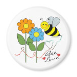 Bee Love Fridge Magnets