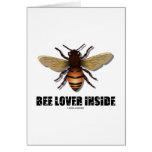 Bee Lover Inside Card