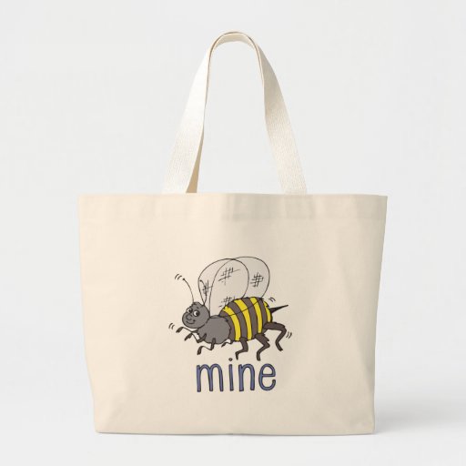 Bee Mine Canvas Bag