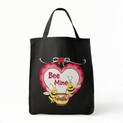 Bee Mine Honey Canvas Bag by Spice