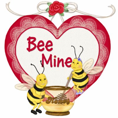 Bee Mine Honey Acrylic Cut Outs by Spice