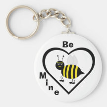 Bee MIne Keychain