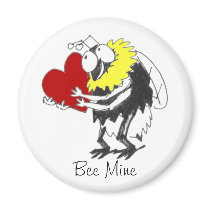 Bee Mine magnet magnets