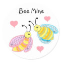 Bee Mine stickers