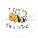 Bee mine stickers