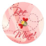 BEE MINE VALENTINE by SHARON SHARPE Sticker