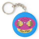 Bee Mine Valentine's Day Keychain