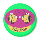 Bee Mine Valentines Day Magnet
