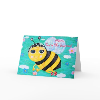 Bee My Honey Mother's Day Card by udonchow