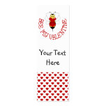 Bee My Valentine Bookmark