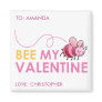 Bee My Valentine Magnets