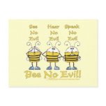 "Bee No Evil" Bees postcards
