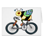 Bee on a Bike Card