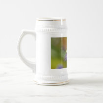 Bee on Aster Flower Photo Mugs