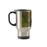 Bee on Aster Flower Photo Mug