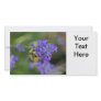 Bee on Lavender Photo Personalized Photo Card