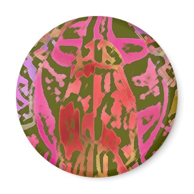 Bee on my RosePetal Refrigerator Magnets by kamasutra