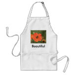 Bee on Orange Potentilla Aprons