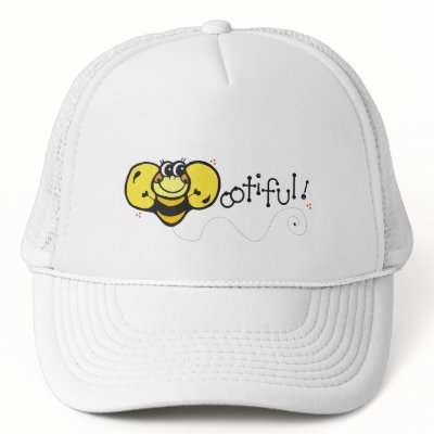 Bee-ootiful Bumblebee hat by tshirtfun