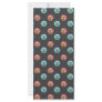 Bee pattern on black custom rack cards