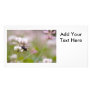Bee Pollinating Clover Custom Photo Card