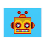 Bee Robot Fun Postcard