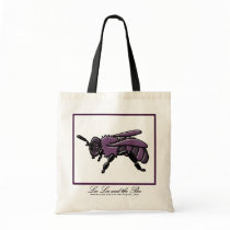 Bee, shopping bag