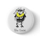 Bee Smart button badge