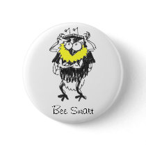 Bee Smart button badge