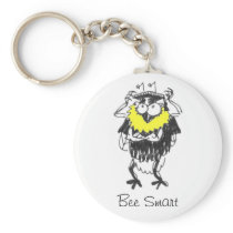 Bee Smart Keychain