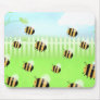 Bee swarm - mouse mat