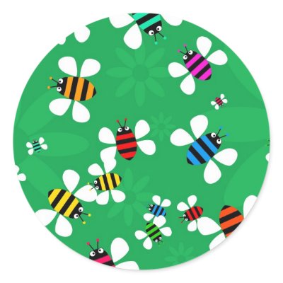 Bee Swarm Stickers by prawny