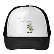 Bee Thinking Mesh Hat