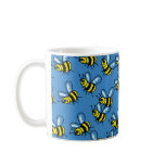 Bee Wallpaper mugs