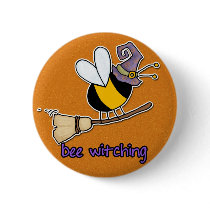 bee witching button